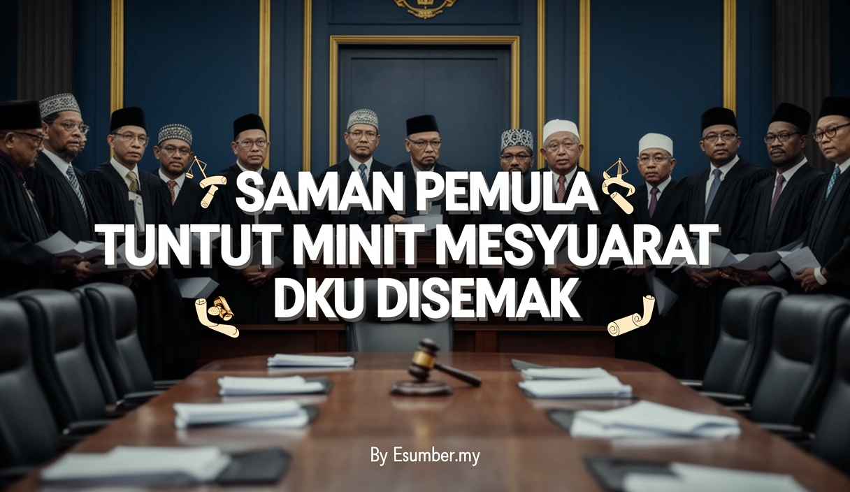 Saman Pemula Tuntut Minit Mesyuarat DKU Disemak
