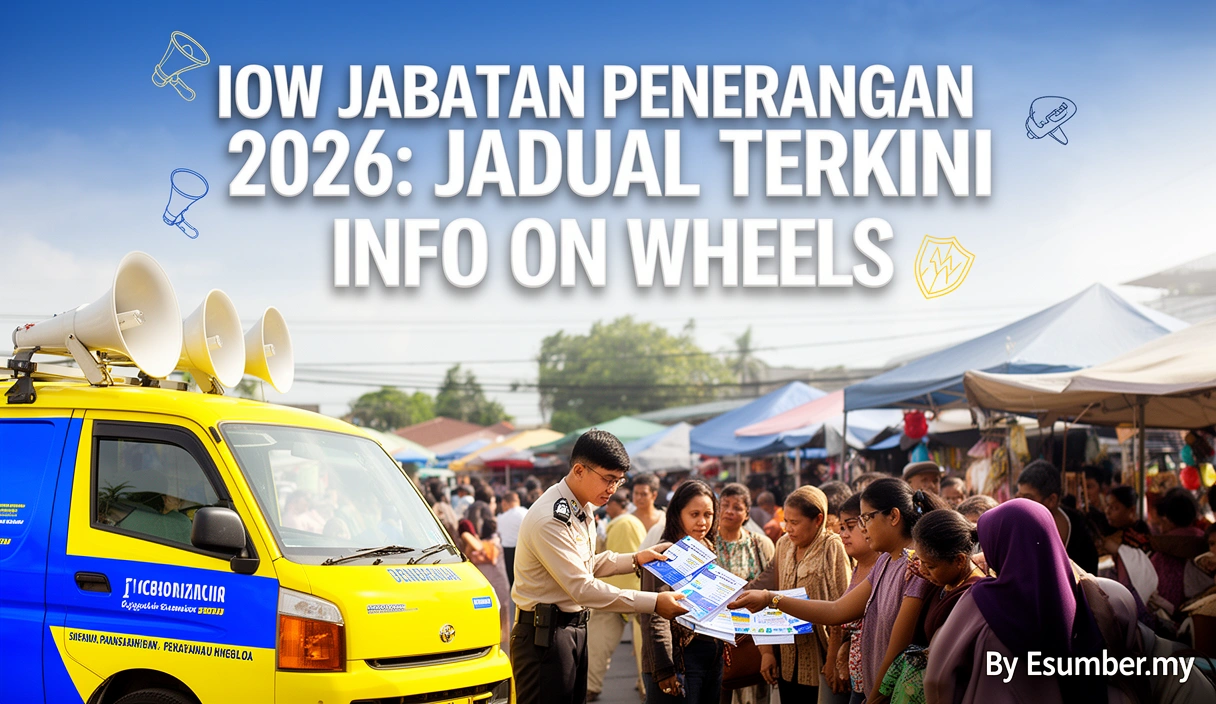 IOW Jabatan Penerangan 2026: Jadual Terkini Info On Wheels