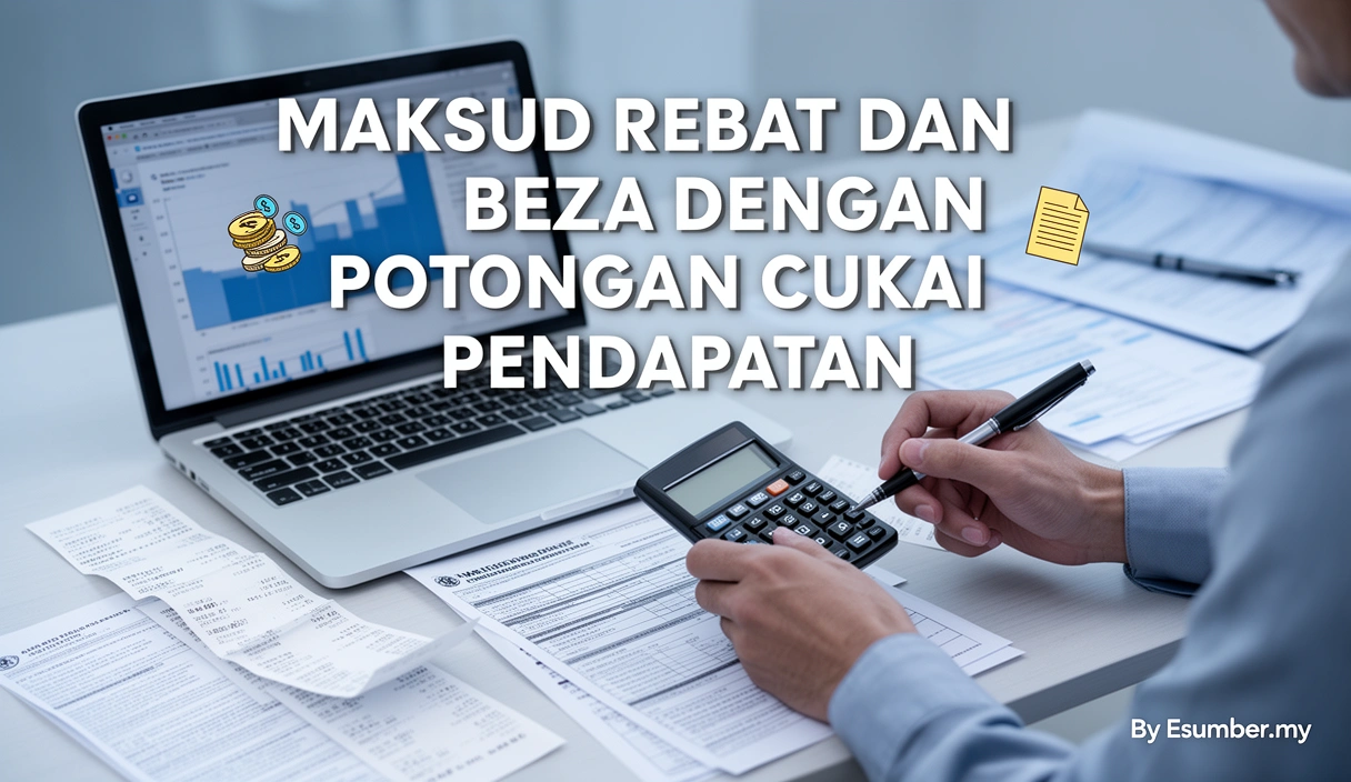 Maksud Rebat Dan Beza Dengan Potongan Cukai Pendapatan