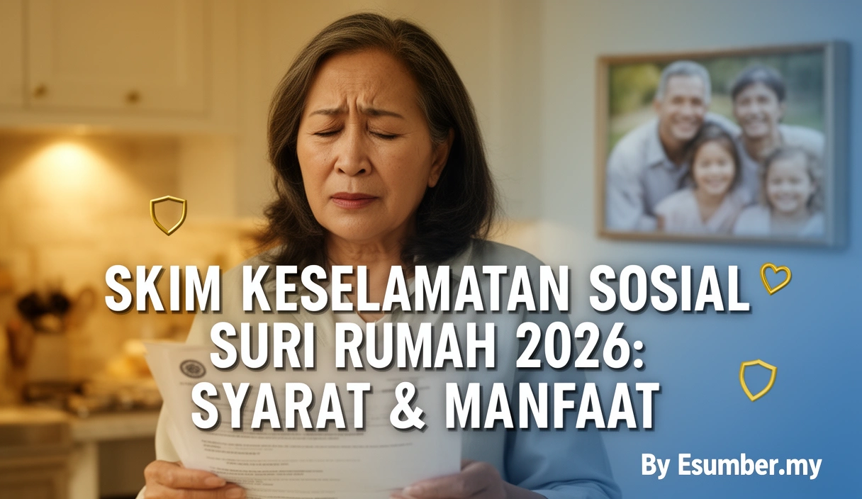 Skim Keselamatan Sosial Suri Rumah 2026: Syarat & Manfaat