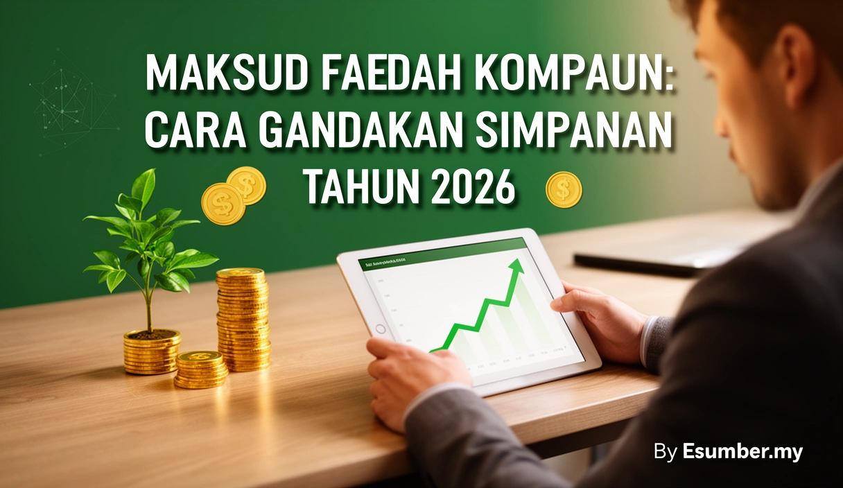Maksud Faedah Kompaun: Cara Gandakan Simpanan Tahun 2026