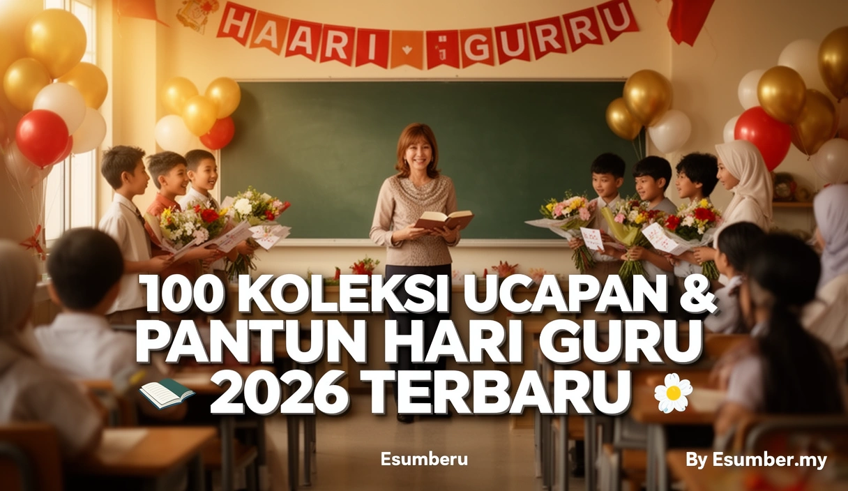 100 Koleksi Ucapan & Pantun Hari Guru 2026 Terbaru