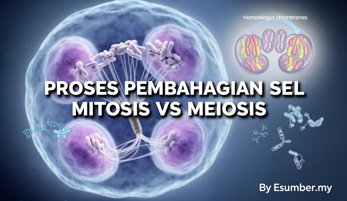 Proses Pembahagian Sel Mitosis vs Meiosis