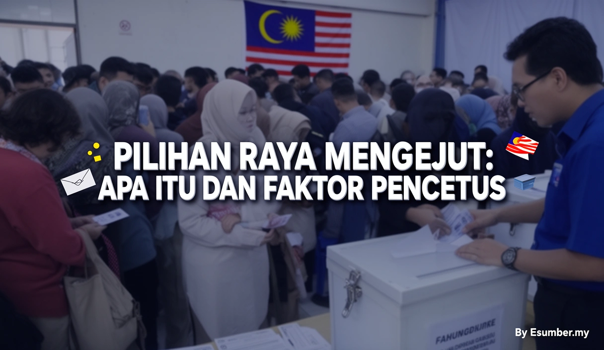 Pilihan Raya Mengejut: Apa Itu dan Faktor Pencetus