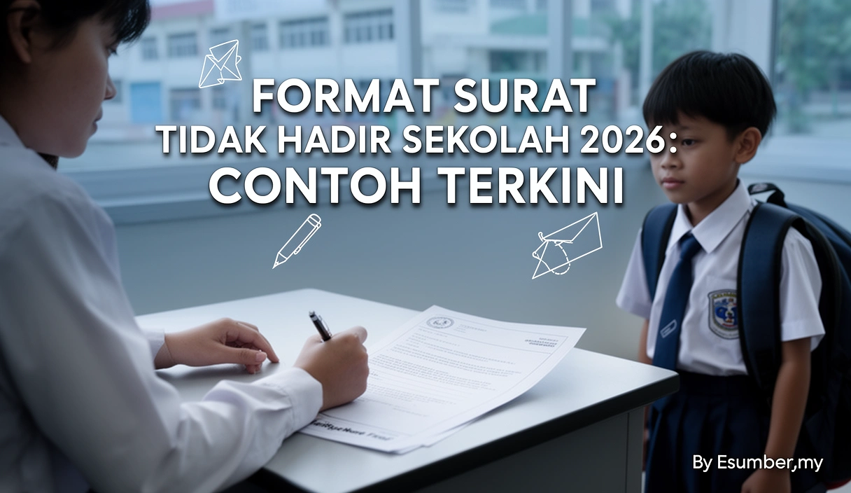 Format Surat Tidak Hadir Sekolah 2026: Contoh Terkini