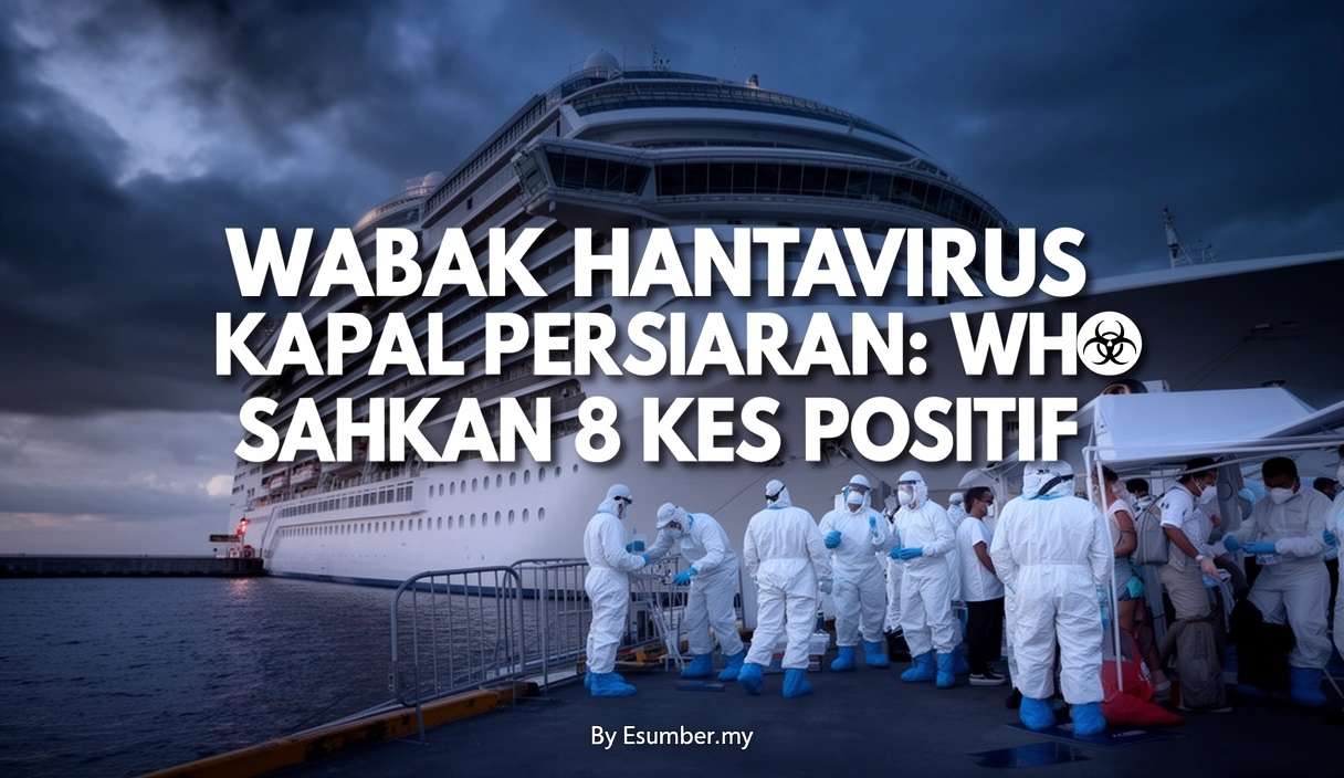 Wabak Hantavirus Kapal Persiaran: WHO Sahkan 8 Kes Positif