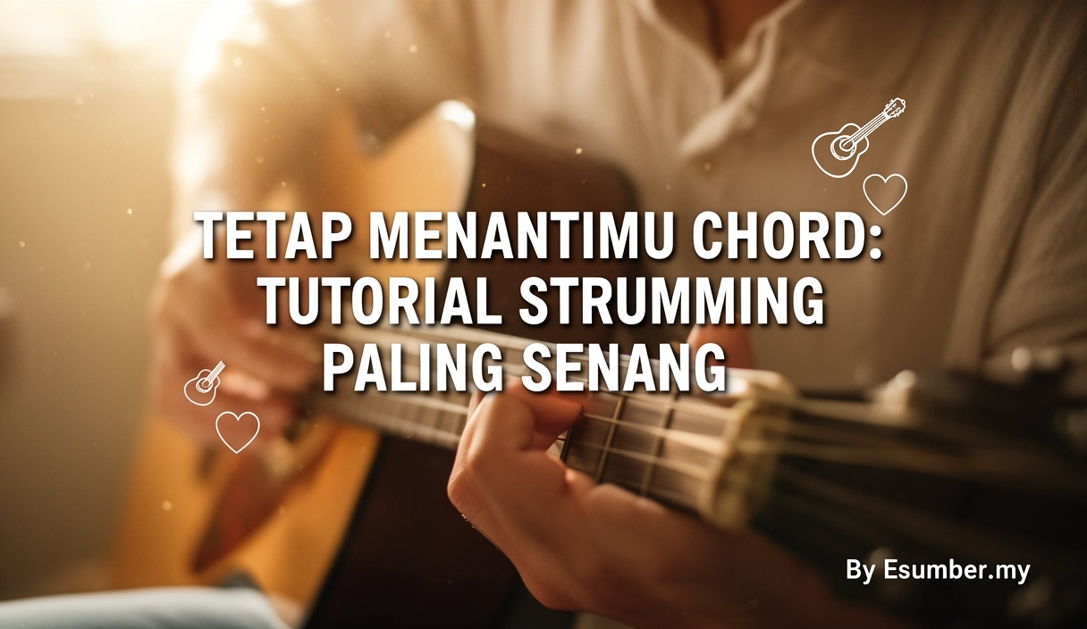 Tetap Menantimu Chord: Tutorial Strumming Paling Senang