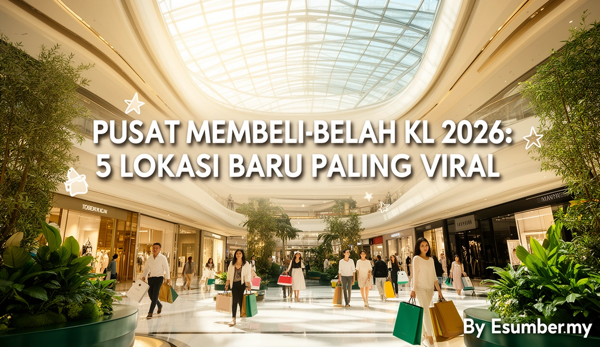 Pusat Membeli-belah KL 2026: 5 Lokasi Baru Paling Viral