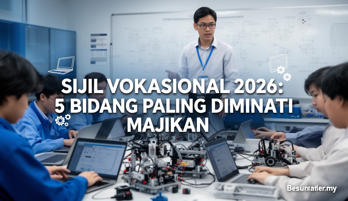 Sijil Vokasional 2026: 5 Bidang Paling Diminati Majikan