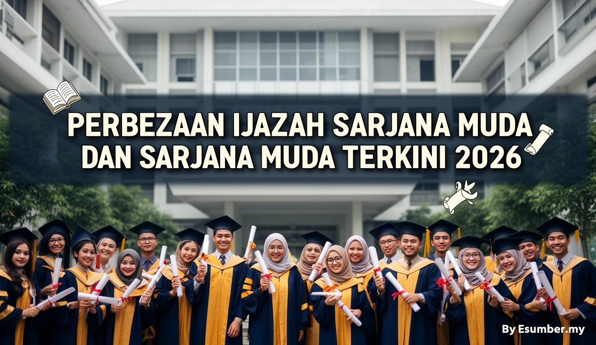 Perbezaan Ijazah Sarjana Muda dan Sarjana Muda Terkini 2026