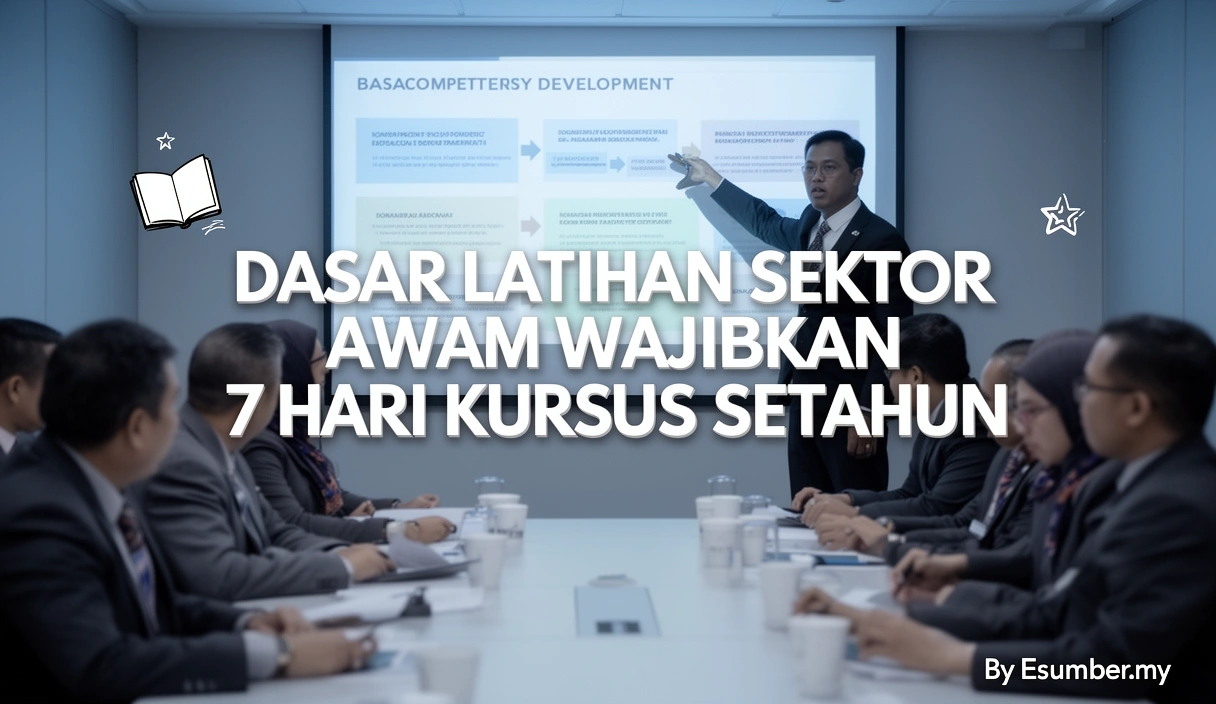 Dasar Latihan Sektor Awam Wajibkan 7 Hari Kursus Setahun