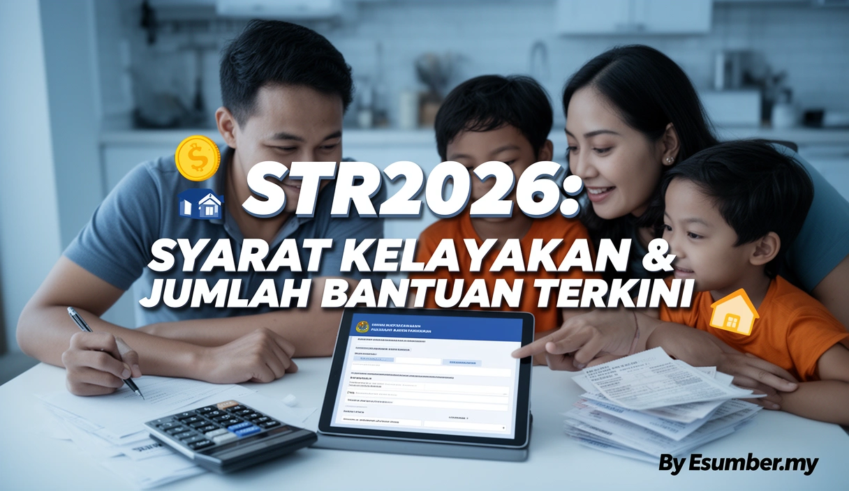 STR2026: Syarat Kelayakan & Jumlah Bantuan Terkini