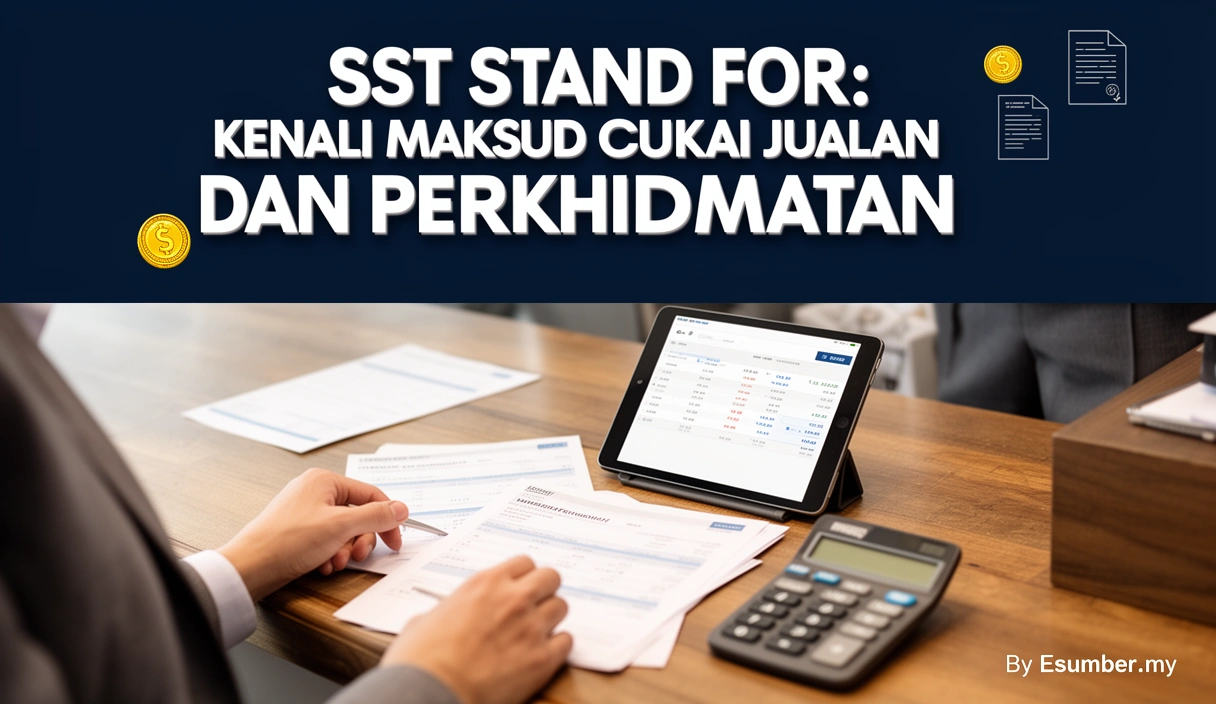 SST Stand For: Kenali Maksud Cukai Jualan Dan Perkhidmatan