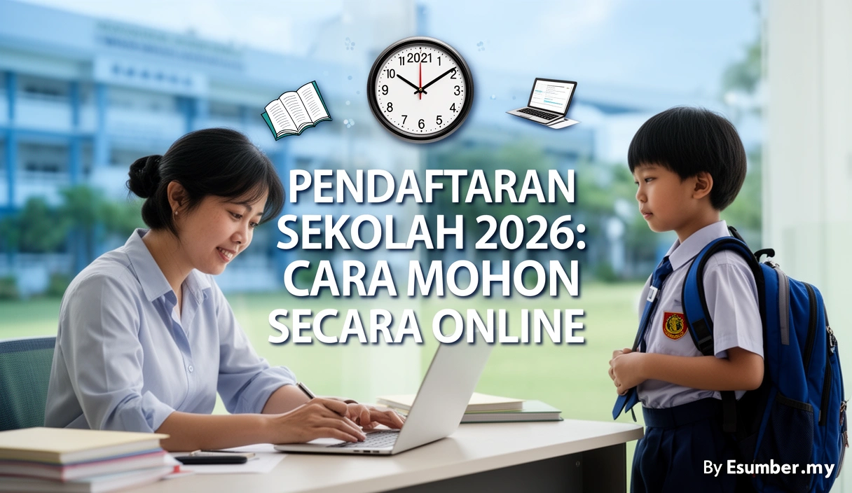 Pendaftaran Sekolah 2026: Cara Mohon Secara Online