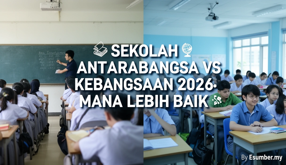 Sekolah Antarabangsa vs Kebangsaan 2026: Mana Lebih Baik