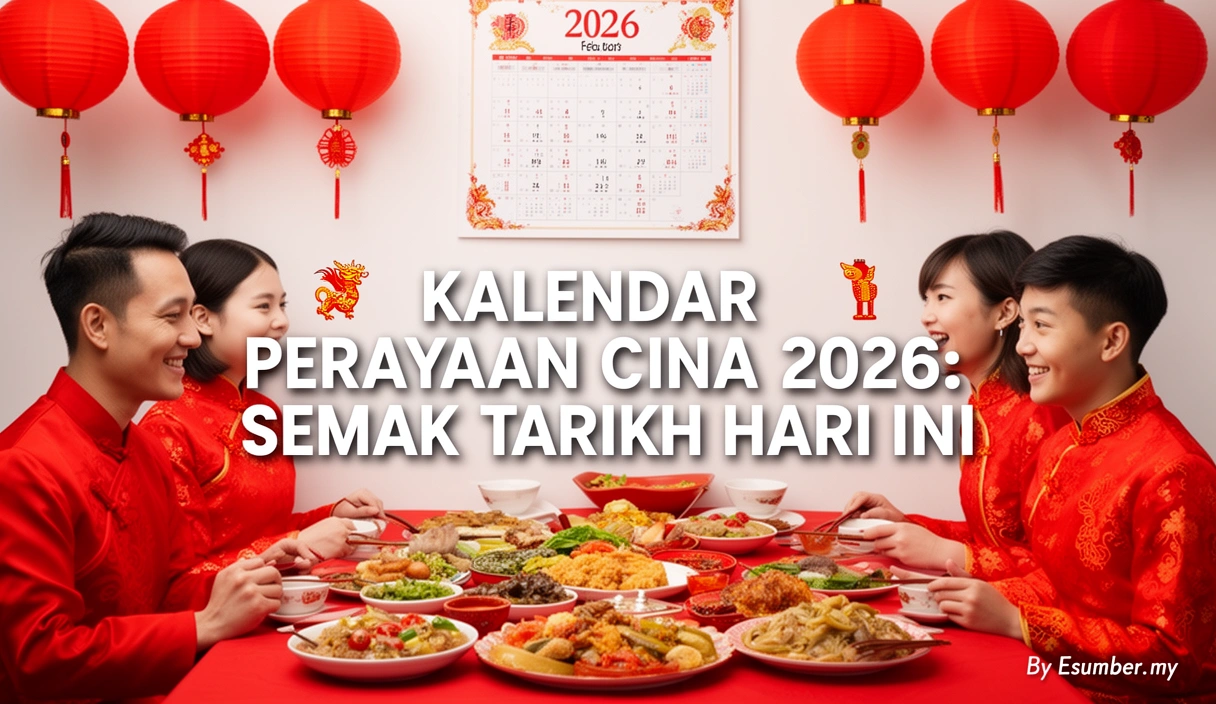 Kalendar Perayaan Cina 2026: Semak Tarikh Hari Ini
