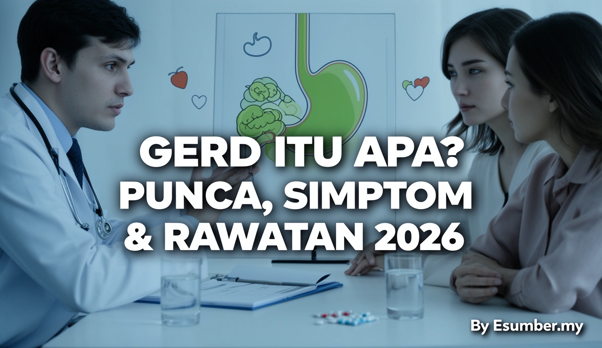 GERD Itu Apa? Punca, Simptom & Rawatan 2026