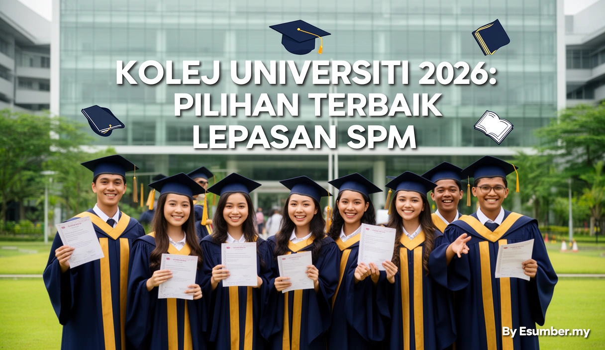 Kolej Universiti 2026: Pilihan Terbaik Lepasan SPM