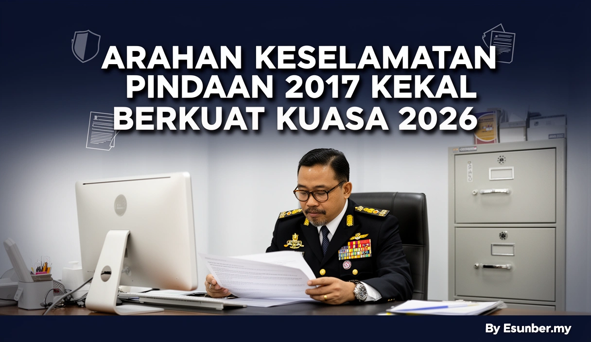 Arahan Keselamatan Pindaan 2017 Kekal Berkuat Kuasa 2026