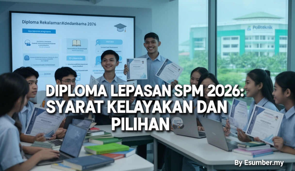 Diploma Lepasan SPM 2026: Syarat Kelayakan dan Pilihan