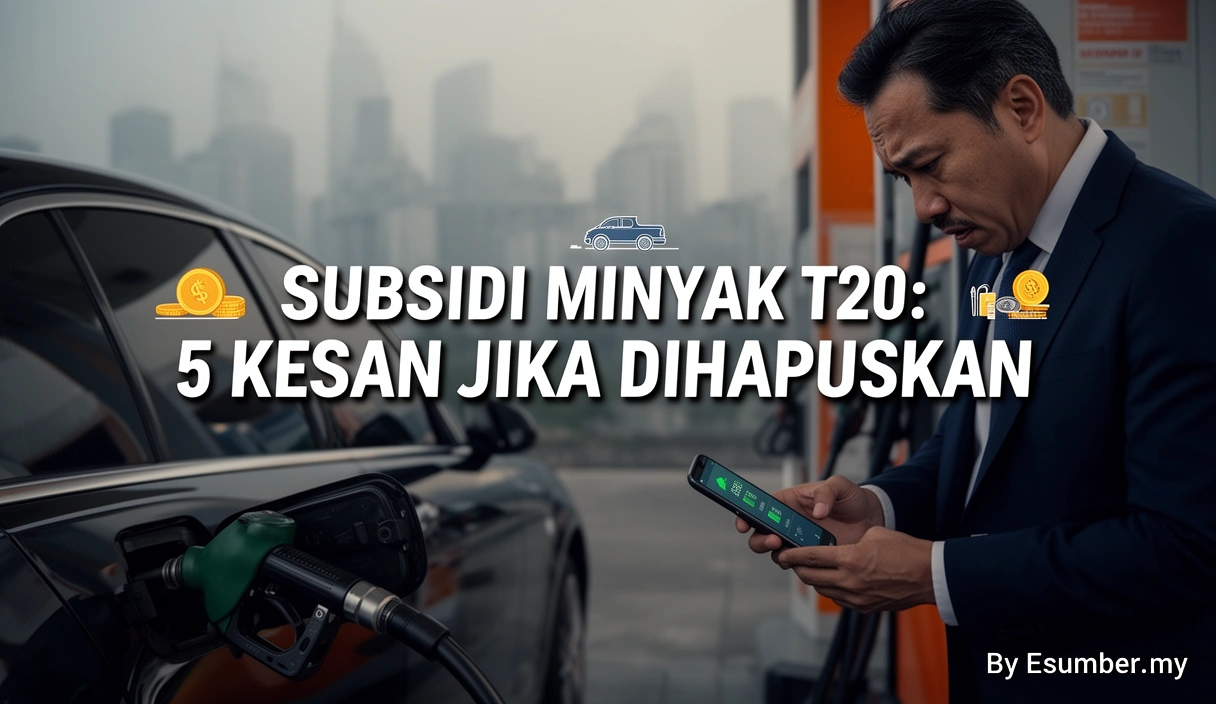 Subsidi Minyak T20: 5 Kesan Jika Dihapuskan