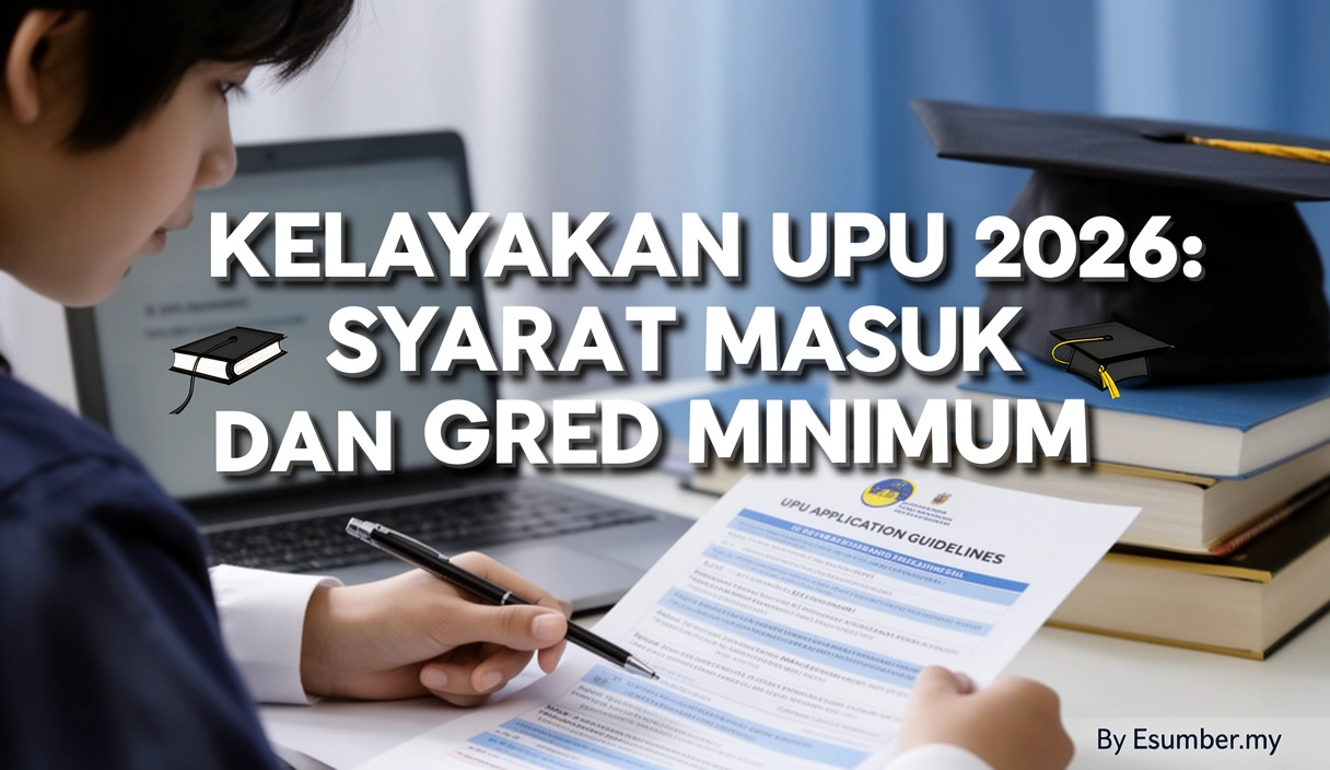Kelayakan UPU 2026: Syarat Masuk dan Gred Minimum