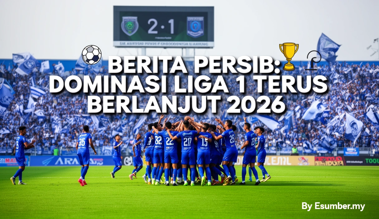 Berita Persib: Dominasi Liga 1 Terus Berlanjut 2026