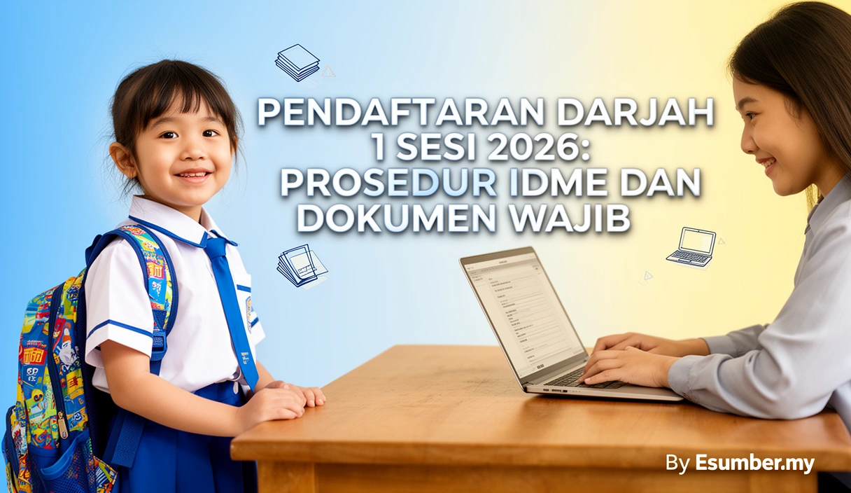 Pendaftaran Darjah 1 Sesi 2026: Prosedur Idme dan Dokumen Wajib