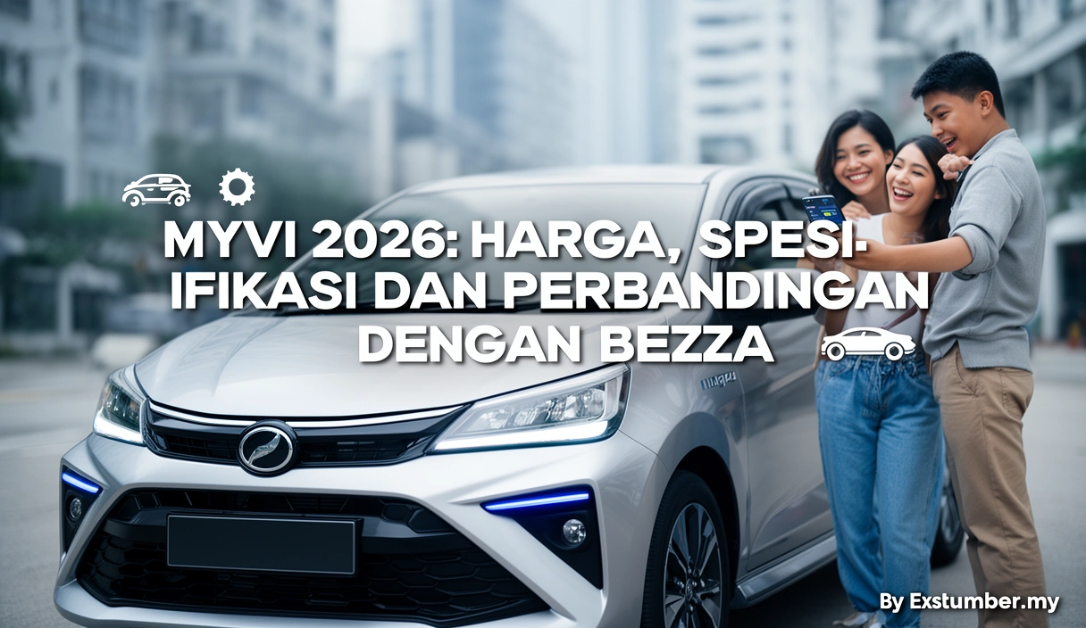 Myvi 2026: Harga, Spesifikasi dan Perbandingan dengan Bezza