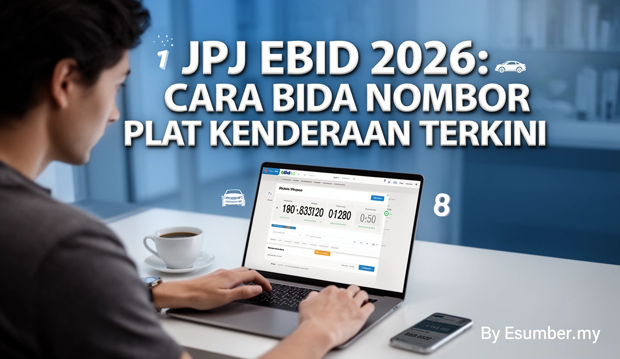 JPJ eBid 2026: Cara Bida Nombor Plat Kenderaan Terkini
