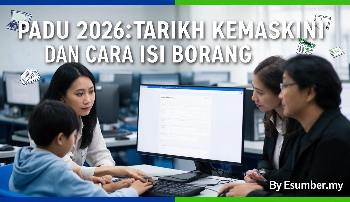 PADU 2026: Tarikh Kemaskini dan Cara Isi Borang