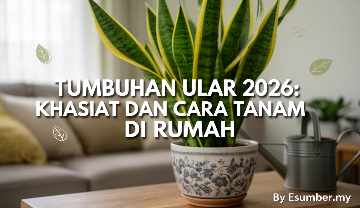 Tumbuhan Ular 2026: Khasiat dan Cara Tanam di Rumah