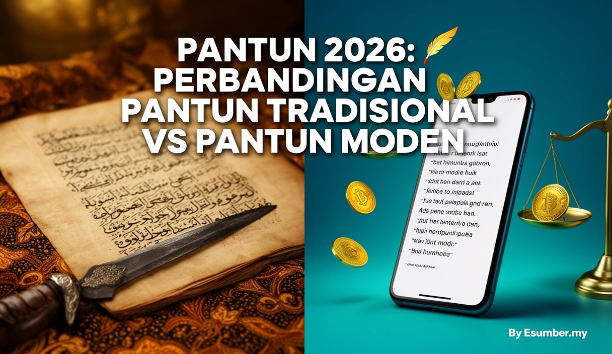 Pantun 2026: Perbandingan Pantun Tradisional vs Pantun Moden