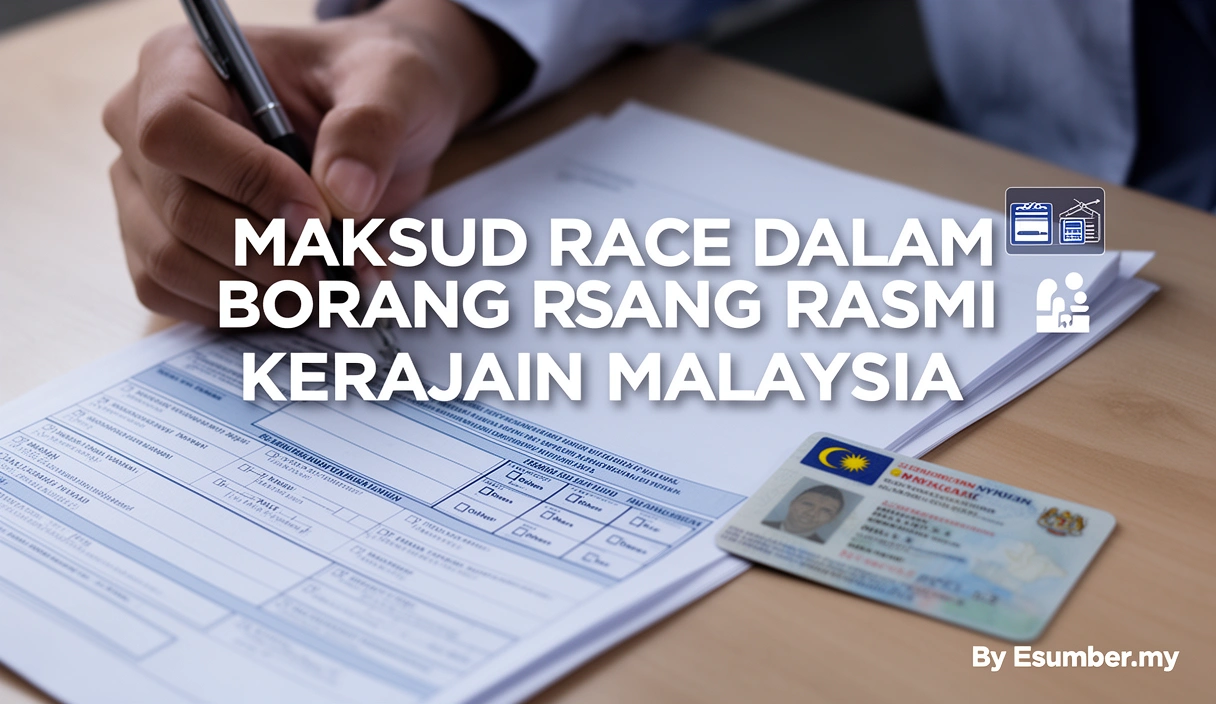Maksud Race Dalam Borang Rasmi Kerajaan Malaysia