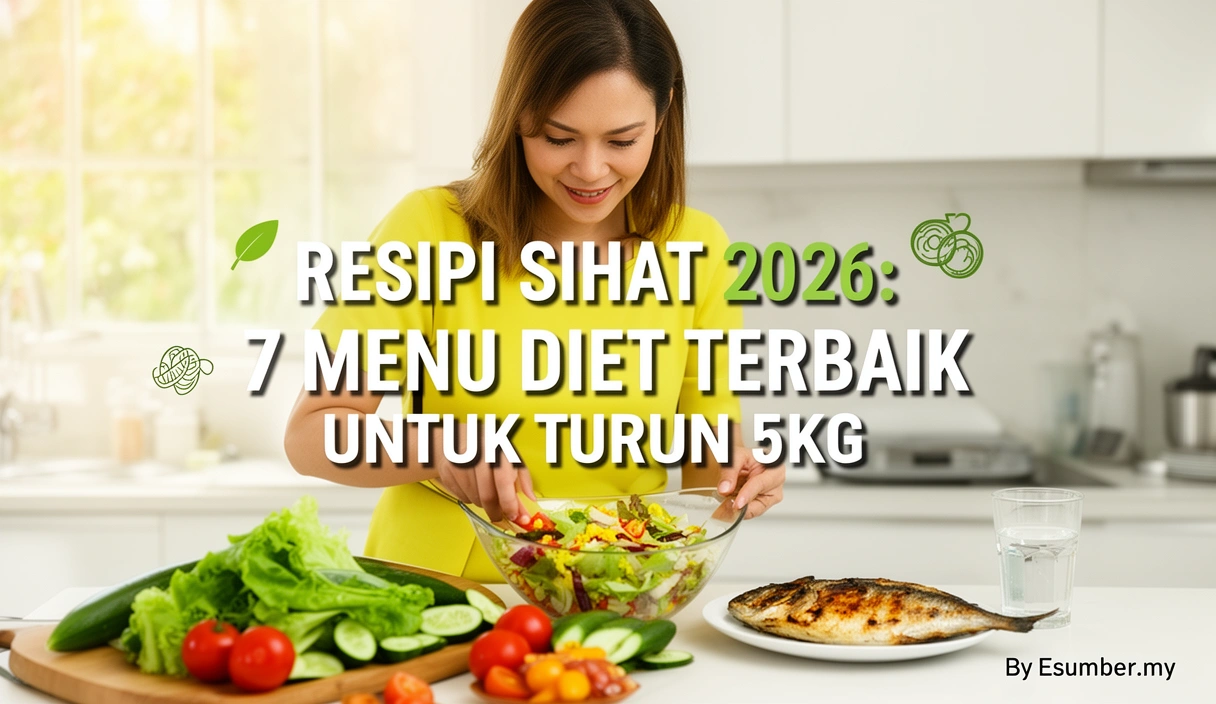 Resipi Sihat 2026: 7 Menu Diet Terbaik untuk Turun 5kg
