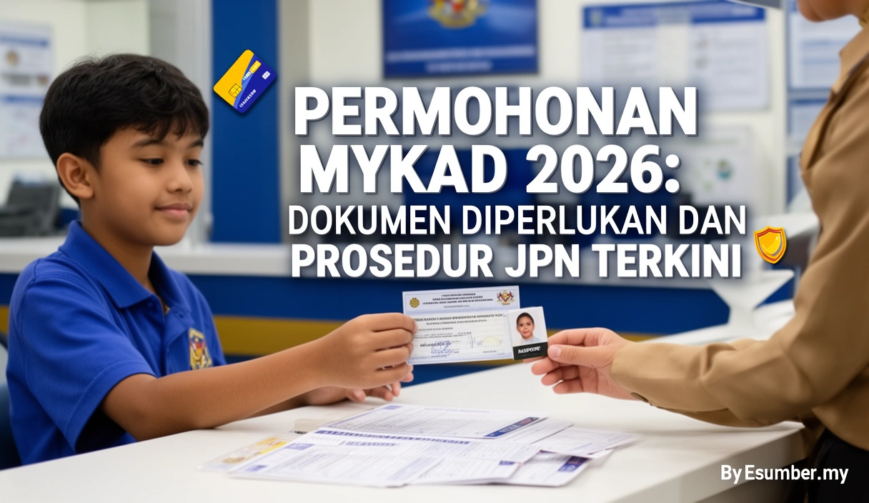 Permohonan MyKad 2026: Dokumen Diperlukan dan Prosedur JPN Terkini