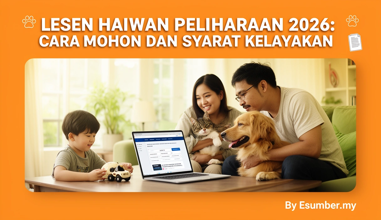Lesen Haiwan Peliharaan 2026: Cara Mohon dan Syarat Kelayakan