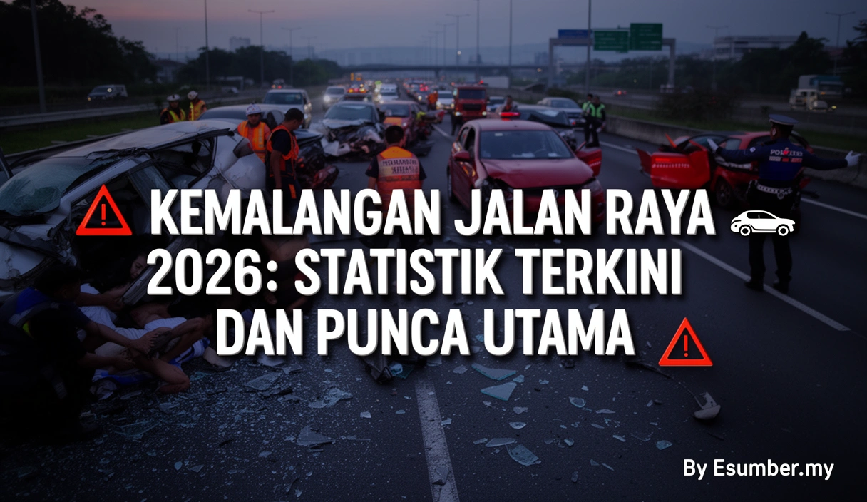 Kemalangan Jalan Raya 2026: Statistik Terkini dan Punca Utama
