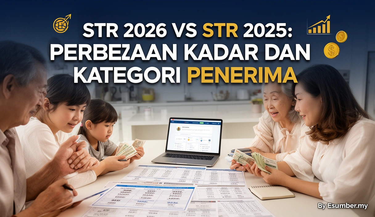STR 2026 vs STR 2025: Perbezaan Kadar dan Kategori Penerima