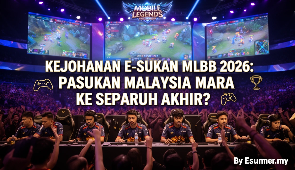 Kejohanan E-Sukan MLBB 2026: Pasukan Malaysia Mara ke Separuh Akhir?