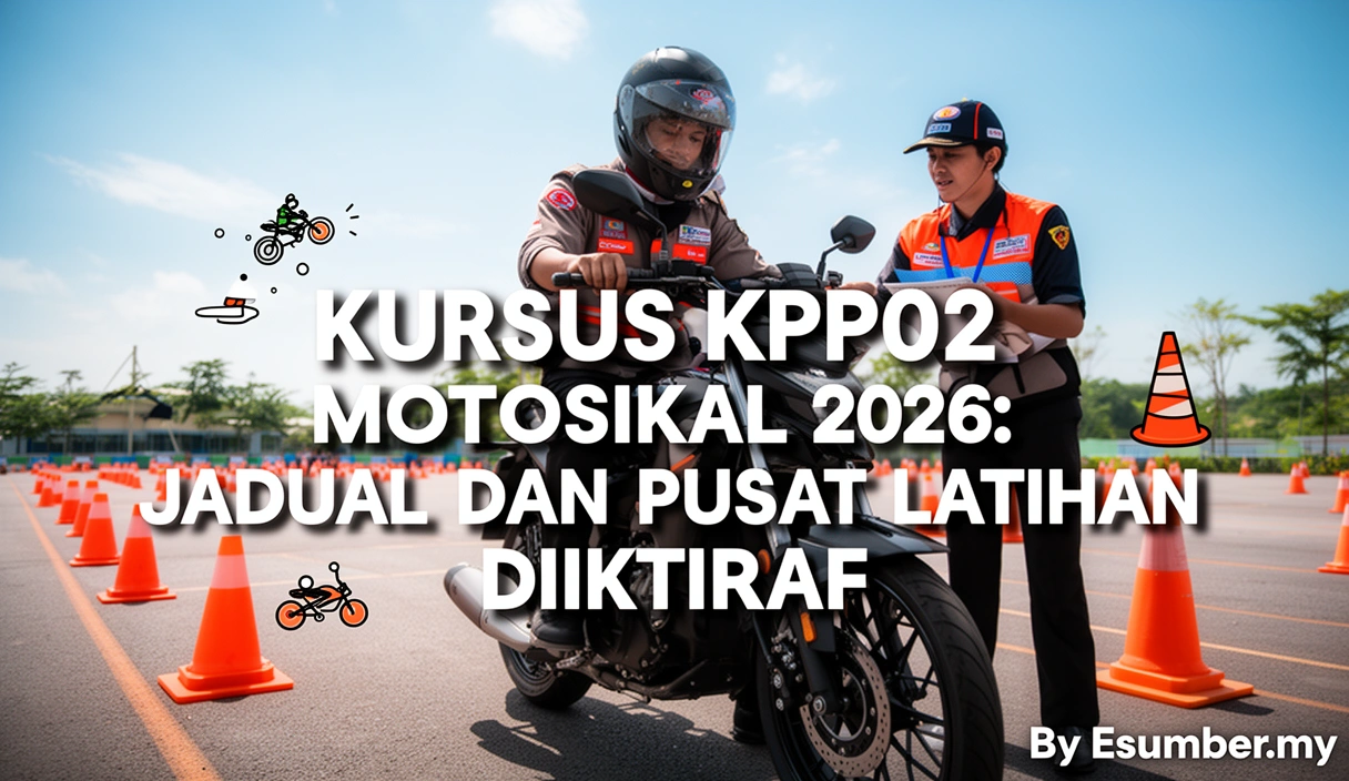 Kursus KPP02 Motosikal 2026: Jadual dan Pusat Latihan Diiktiraf