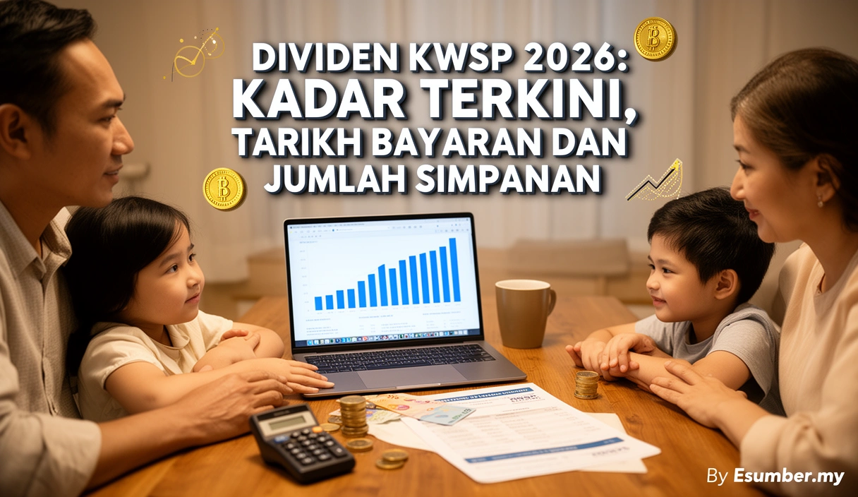 Dividen KWSP 2026: Kadar Terkini, Tarikh Bayaran dan Jumlah Simpanan