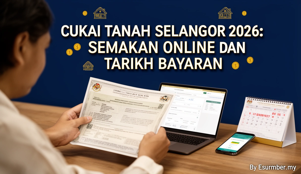 Cukai Tanah Selangor 2026: Semakan Online dan Tarikh Bayaran