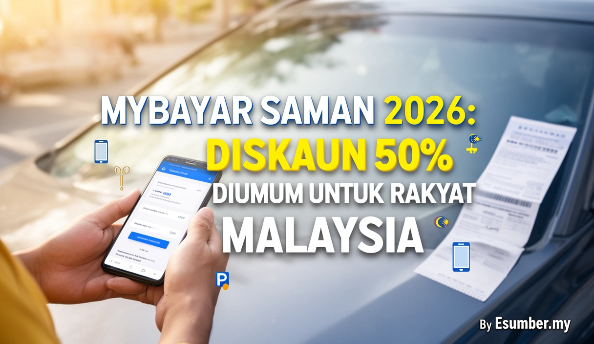MyBayar Saman 2026: Diskaun 50% Diumum Untuk Rakyat Malaysia