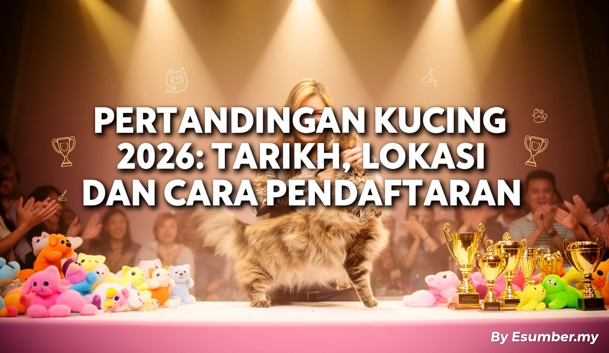 Pertandingan Kucing 2026: Tarikh, Lokasi, dan Cara Pendaftaran