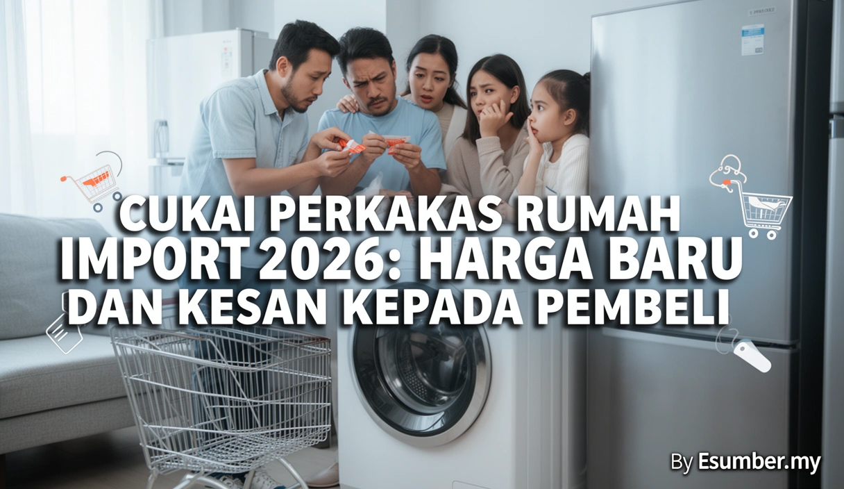 Cukai Perkakas Rumah Import 2026: Harga Baru dan Kesan kepada Pembeli
