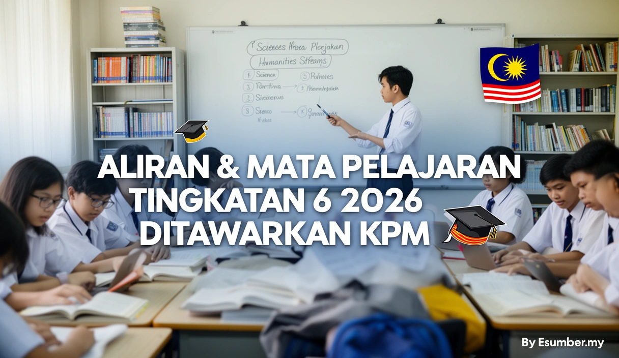 Aliran & Mata Pelajaran Tingkatan 6 2026 Ditawarkan KPM