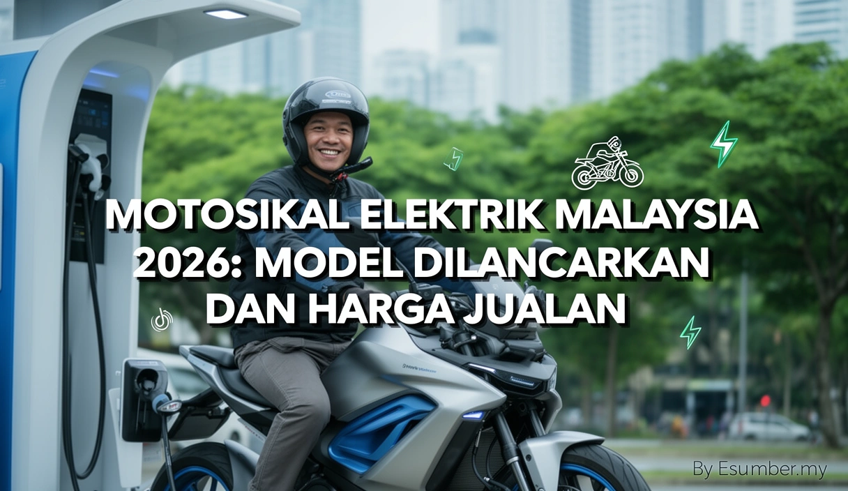Motosikal Elektrik Malaysia 2026: Model Dilancarkan dan Harga Jualan