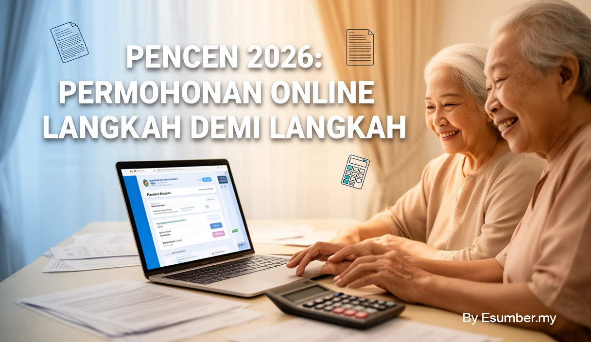 Pencen 2026: Permohonan Online Langkah Demi Langkah