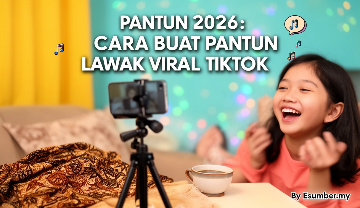Pantun 2026: Cara Buat Pantun Lawak Viral Tiktok